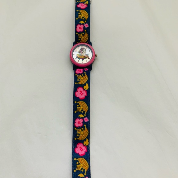 #SOLD# VINTAGE TIMEX Disney Snow White Watch Elastic Band 90's  NEW BATTERY 8” - Picture 14 of 17